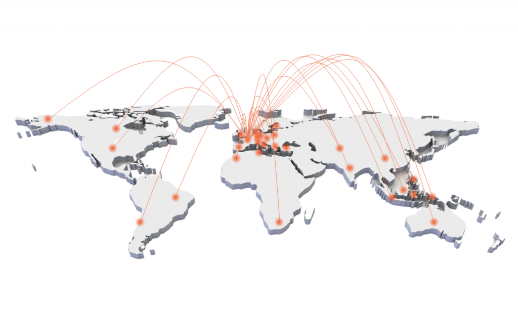 Nos clients dans le monde - AMCO